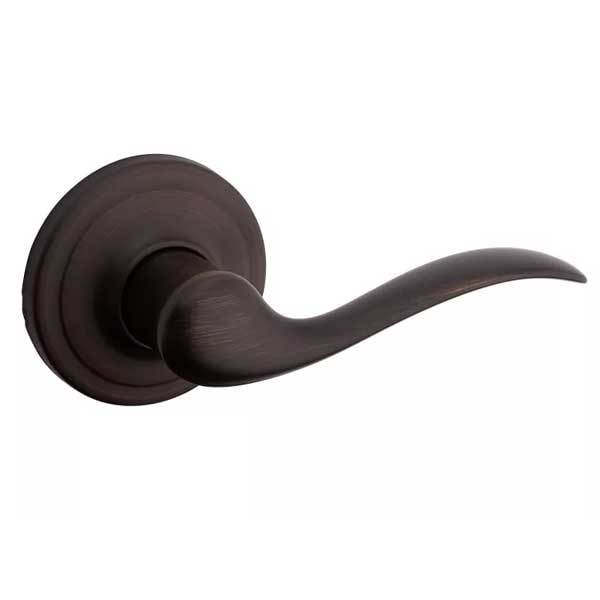 Kwikset: Tustin Helf Dummy Lever with Round Rose / right Handed /Venetian Bronze